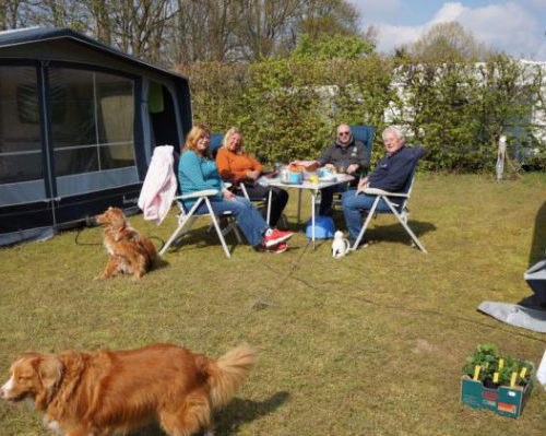 Lekker tafelen op de camping